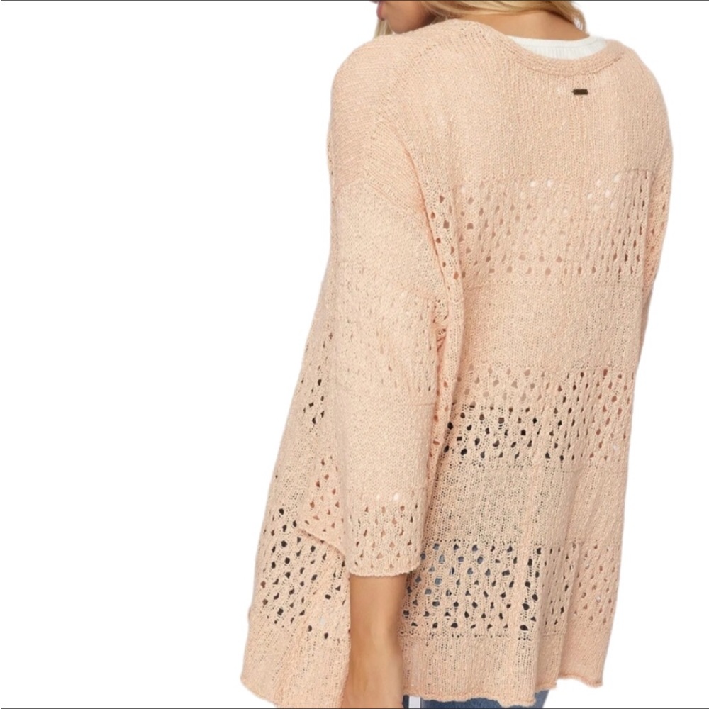 O'Neill Moonlight Cardigan Sweater Blush - Picture 3 of 8